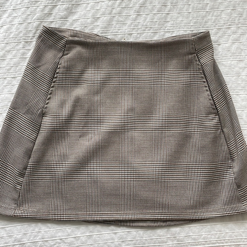 Plaid Skirt